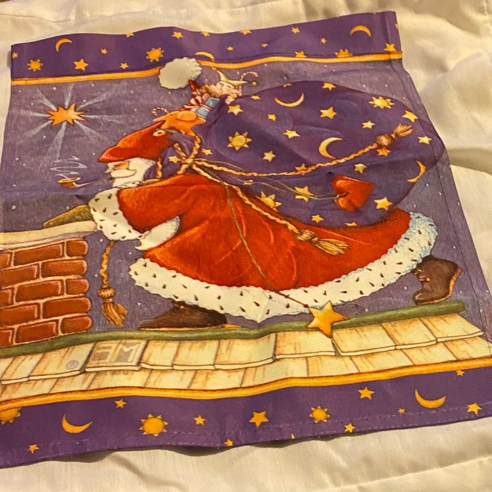 CHRISTMAS GARDEN FLAG